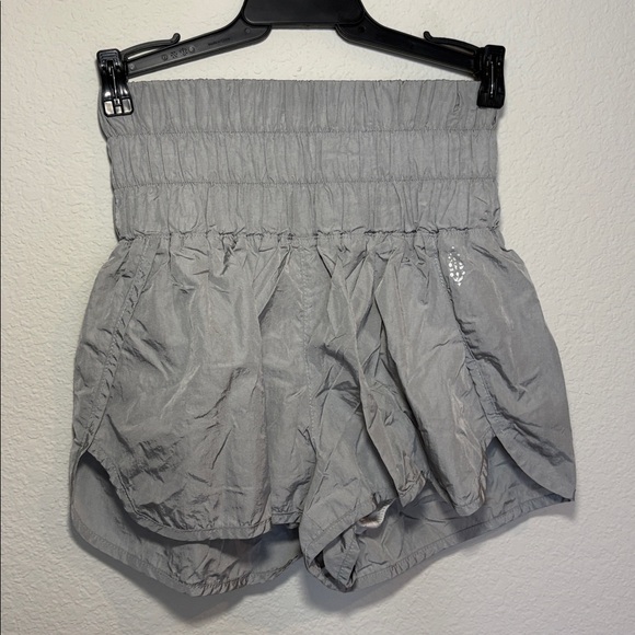 NEW Free People Movement grey silver The Way Home shorts athletic size small - Picture 4 of 8